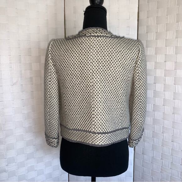 Juicy Couture Blazer Jacket Tweed with button snaps Clueless Women’s Size Small - Picture 12 of 13